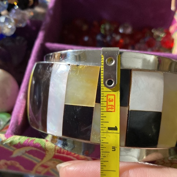 Retro Southwestern Mod
Chrome Shell inlay cuff... - Picture 12 of 12